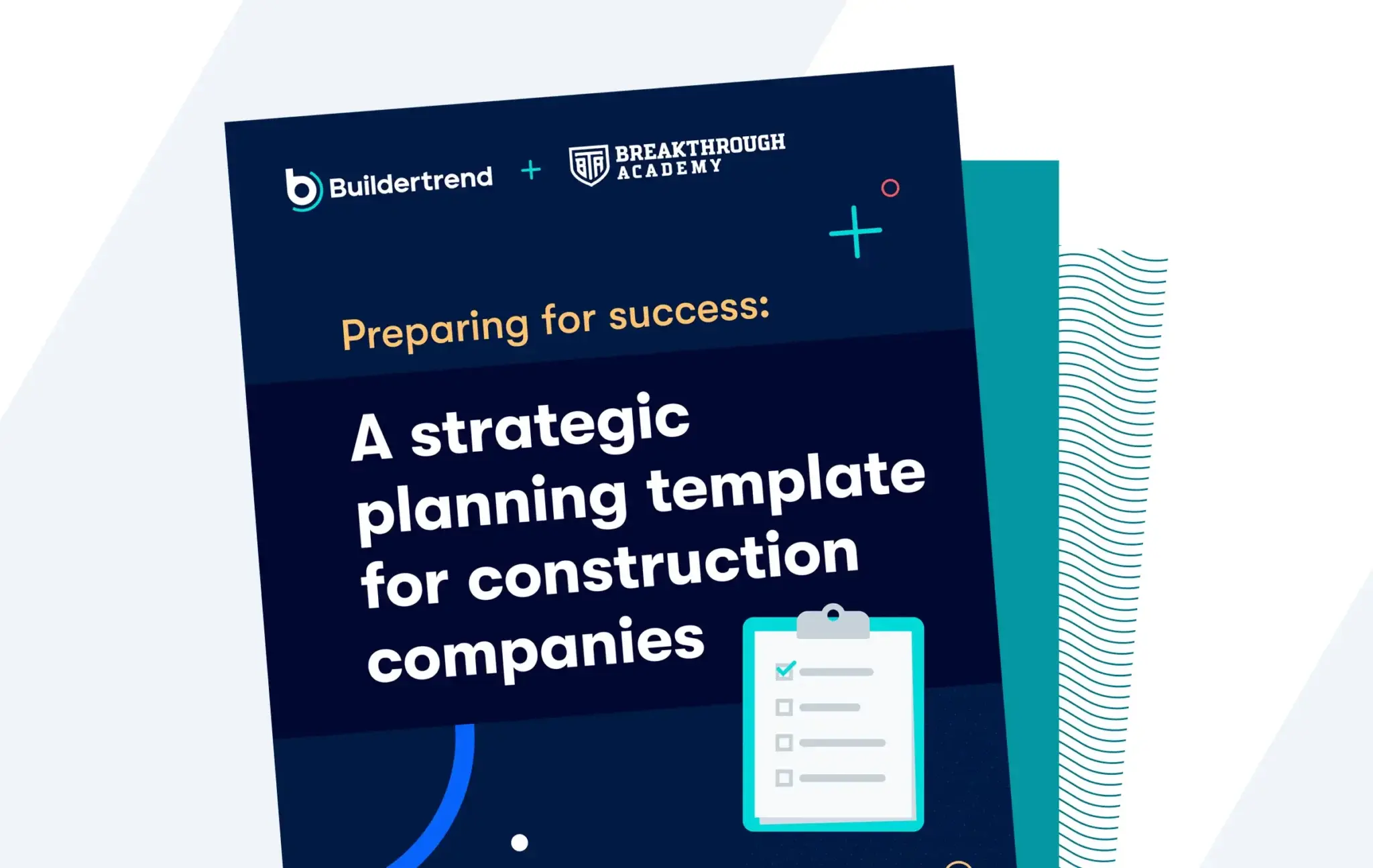 A strategic planning template for construction companies
